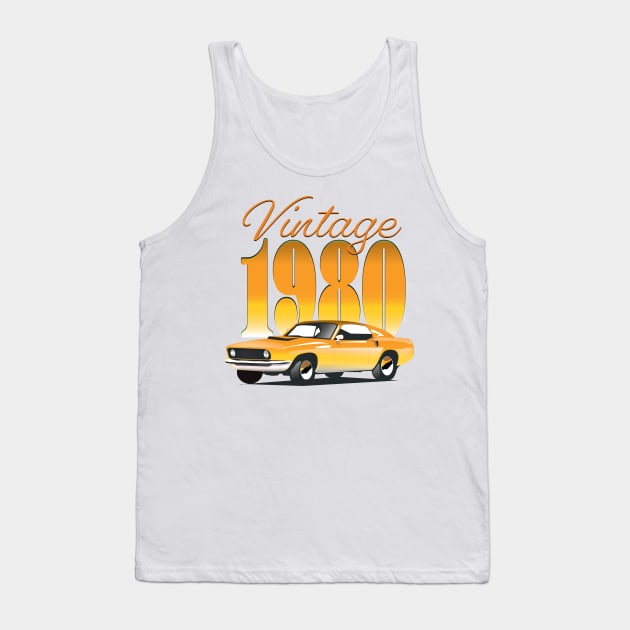 Vintage 1980 Tank Top by nickemporium1